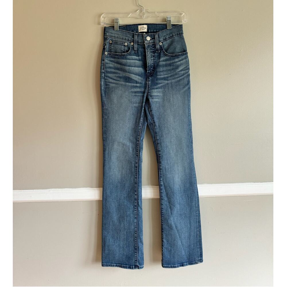 Women's J. Crew Curvy Demi Boot Jeans Size 25